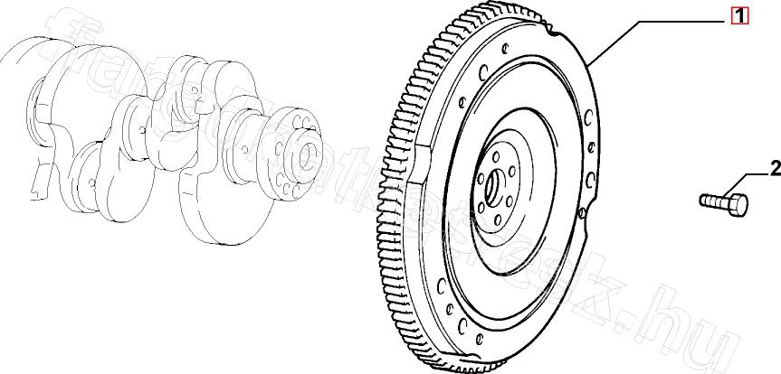 Flywheel 5802413770 - Image 1