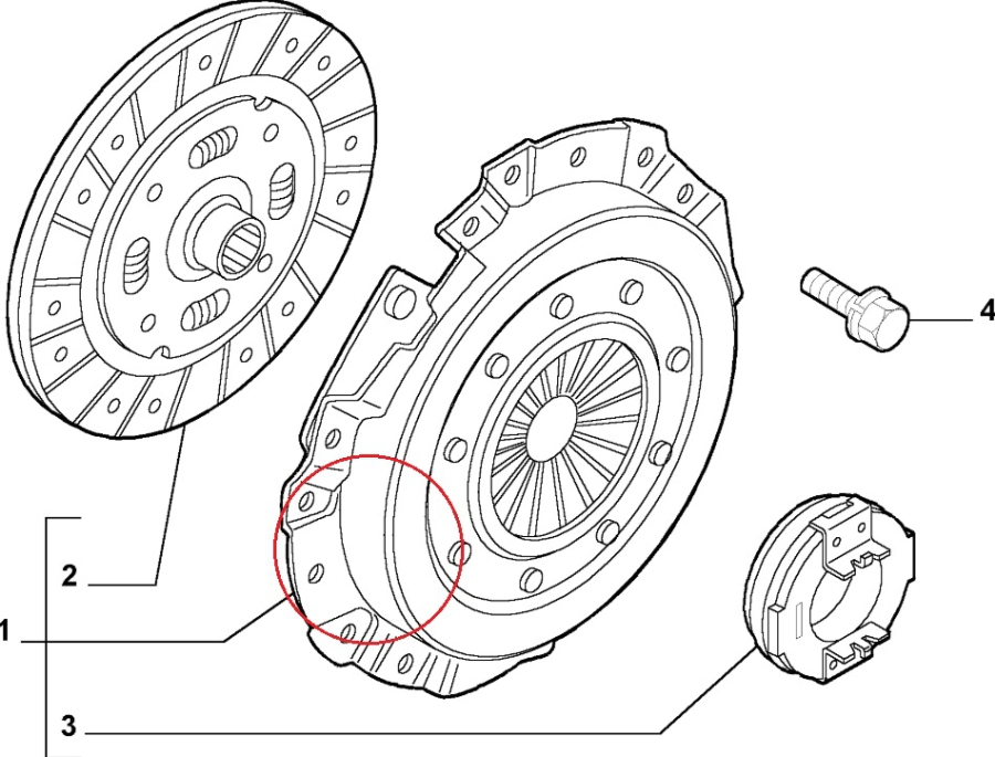 Clutch Kit 5802509911 - Image 1
