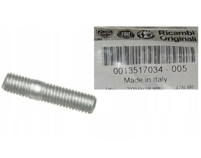 exhaust manifold and turbo charger stud 13517034 - Image 1