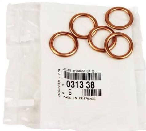 engine draining plug gasket 031338 - Image 1