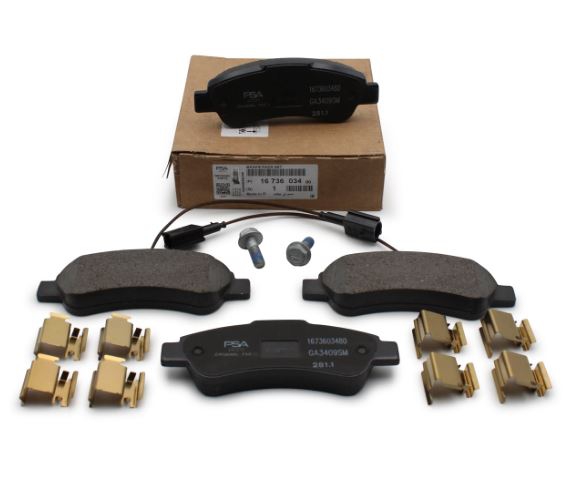 brake pad set 1673603480 - Image 1
