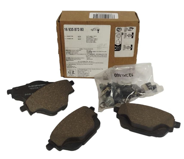 rear brake pad set 1693587380 - Image 1